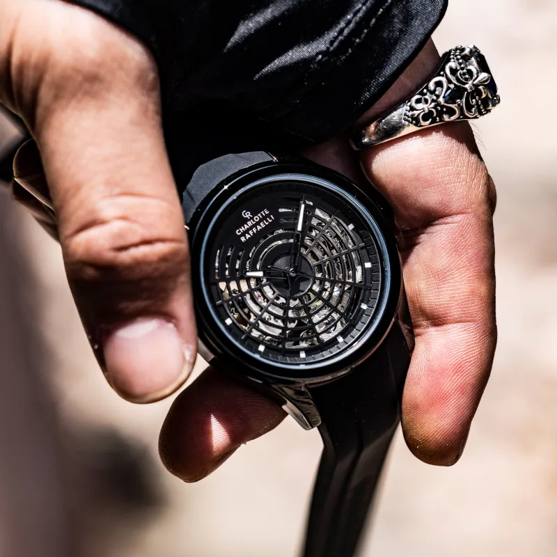 CHARLOTTE RAFFAELLI Men The Heart Of Machinery Series Watch-5