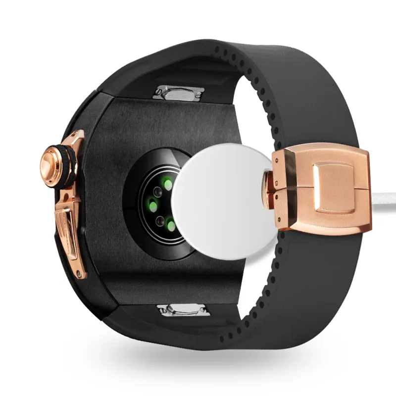 Soul Cool Watch Band Apple Compatibility 210mm Fluoroelastomer Material-8