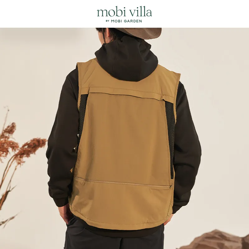 MOBI GARDEN Fishing Vest Coat Unisex-3