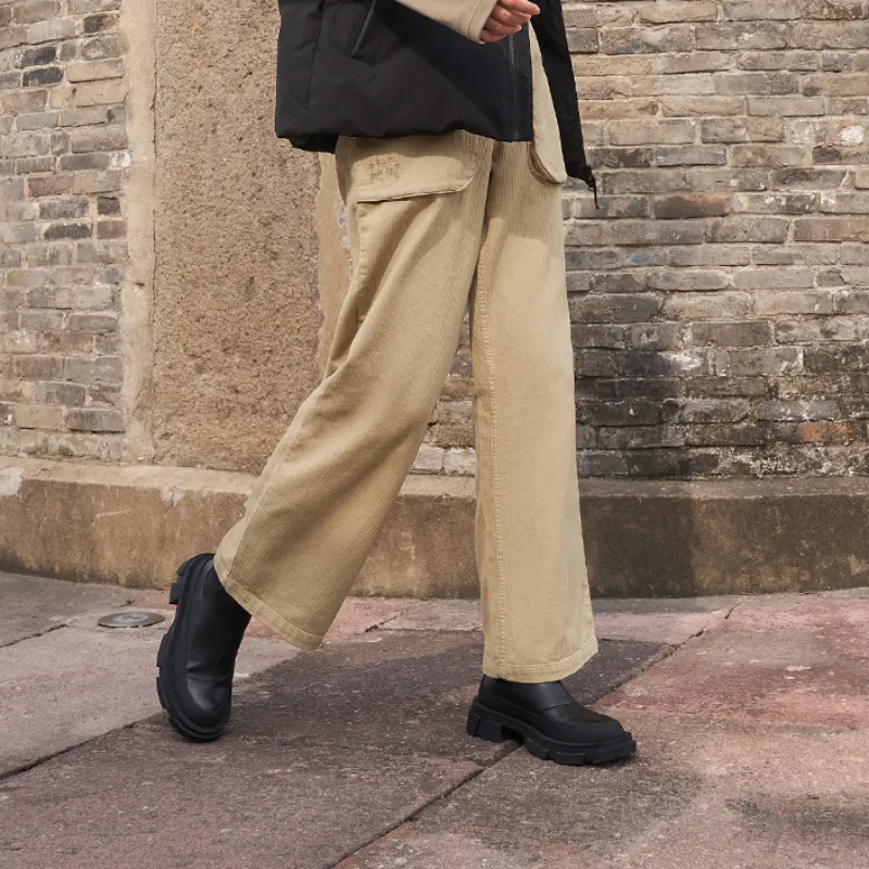 MOBI GARDEN Casual Wide Leg Pants Women's-2