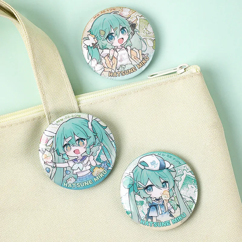 Kinbor Hatsune Miku Badge Go On A Picnic Collection Badges-3