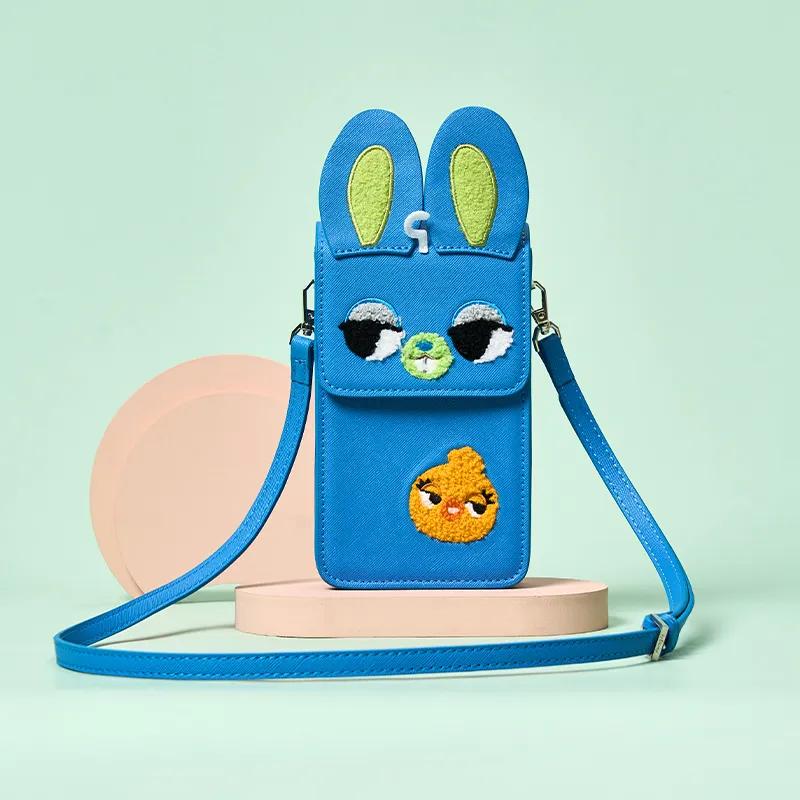 Zoobies Disney PU Cortex One Shoulder Cell Phone Pouch Regular Unisex Multicolor-2