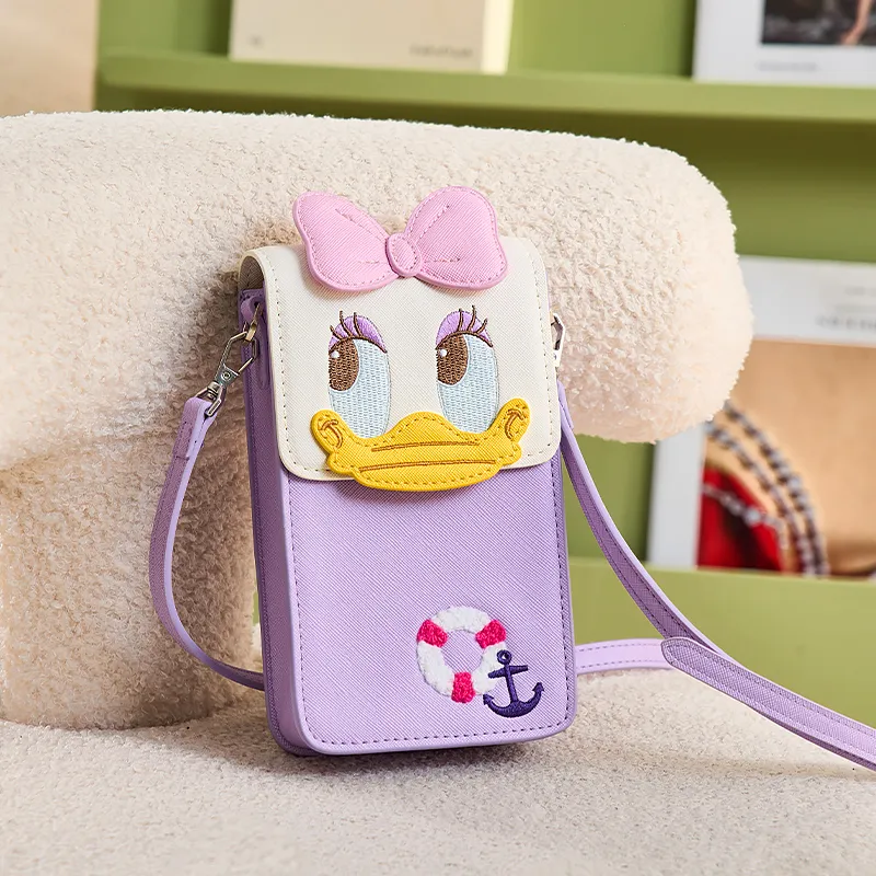 Zoobies Disney PU Cortex One Shoulder Cell Phone Pouch Regular Unisex Multicolor-48