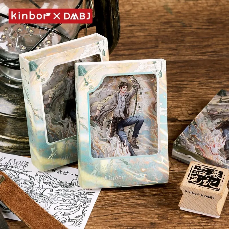 Kinbor x DAOMUBIJI Windfire Bell Array Wu Evil Acrylic, Planner DIY Anime / Games Seals-4