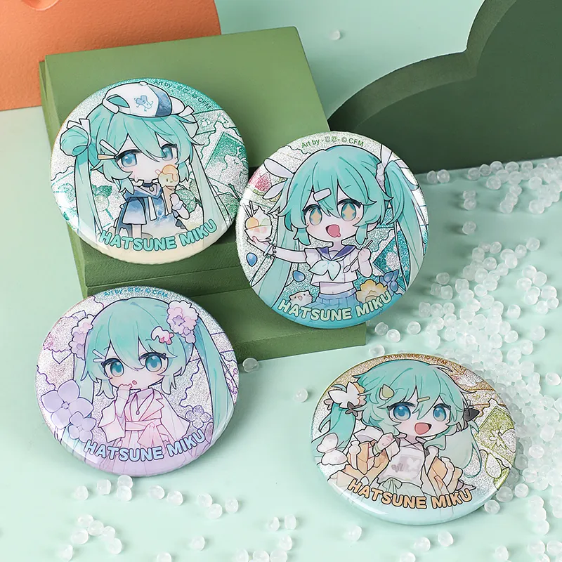 Kinbor Hatsune Miku Badge Go On A Picnic Collection Badges-7