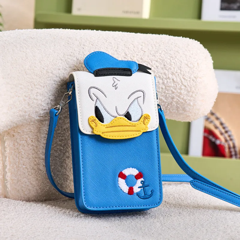 Zoobies Disney PU Cortex One Shoulder Cell Phone Pouch Regular Unisex Multicolor-32