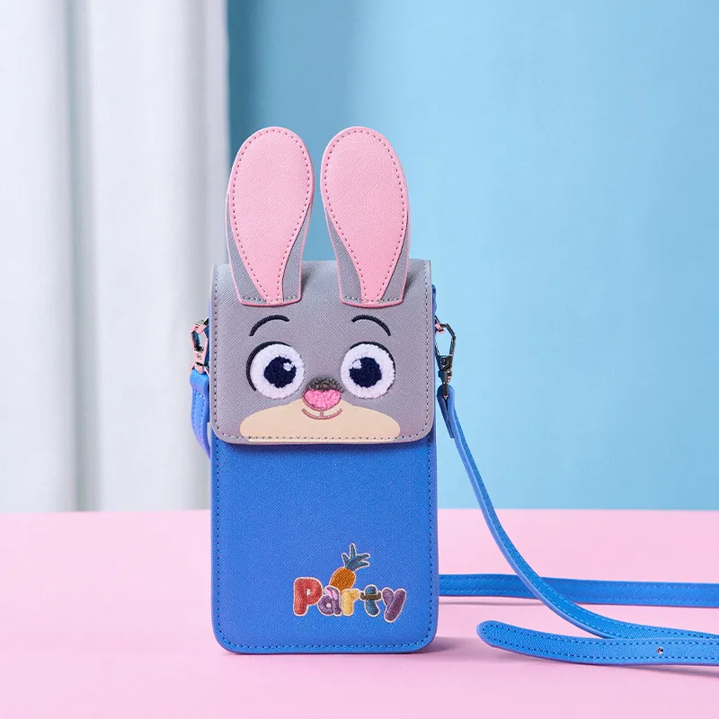 Zoobies Disney PU Cortex One Shoulder Cell Phone Pouch Regular Unisex Multicolor-27
