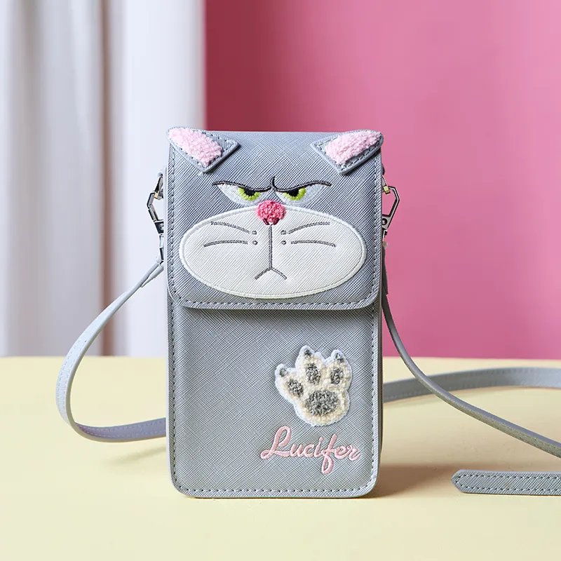 Zoobies Disney PU Cortex One Shoulder Cell Phone Pouch Regular Unisex Multicolor-35