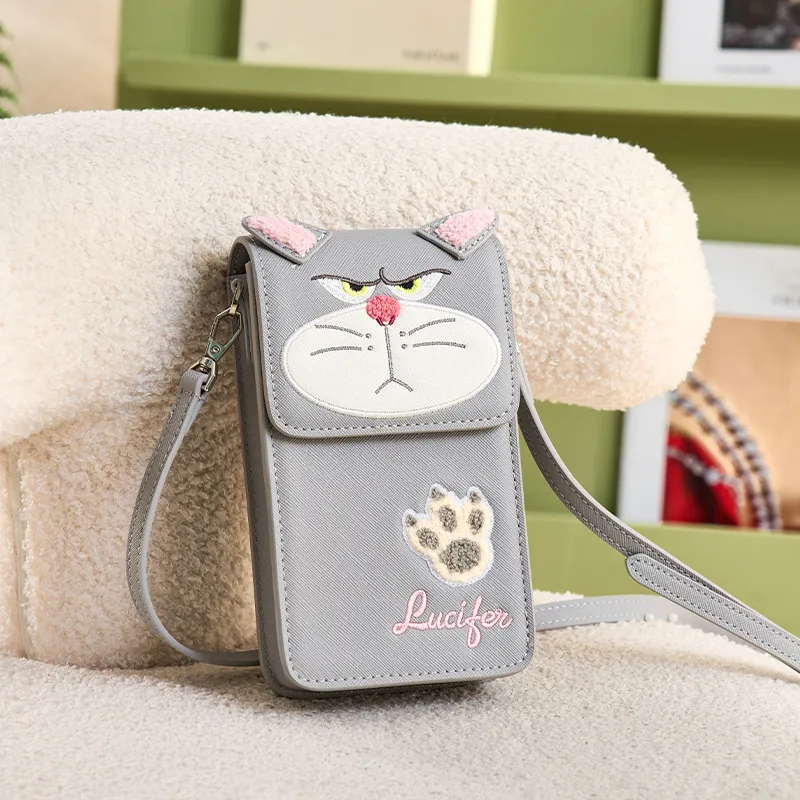 Zoobies Disney PU Cortex One Shoulder Cell Phone Pouch Regular Unisex Multicolor-36