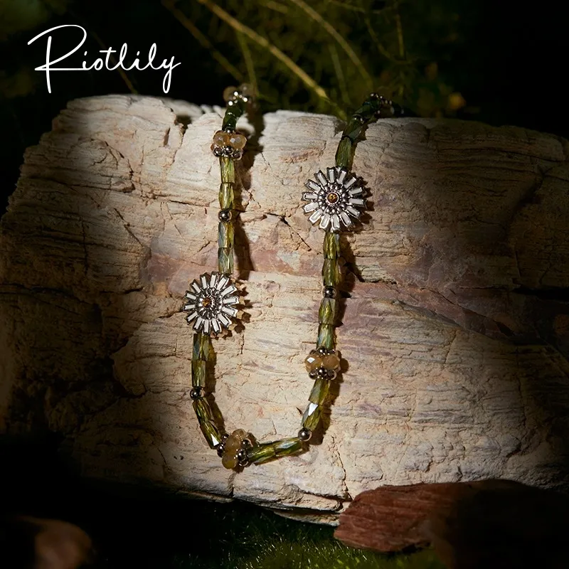 RiotLILY Faux Crystal Necklaces Women's-3