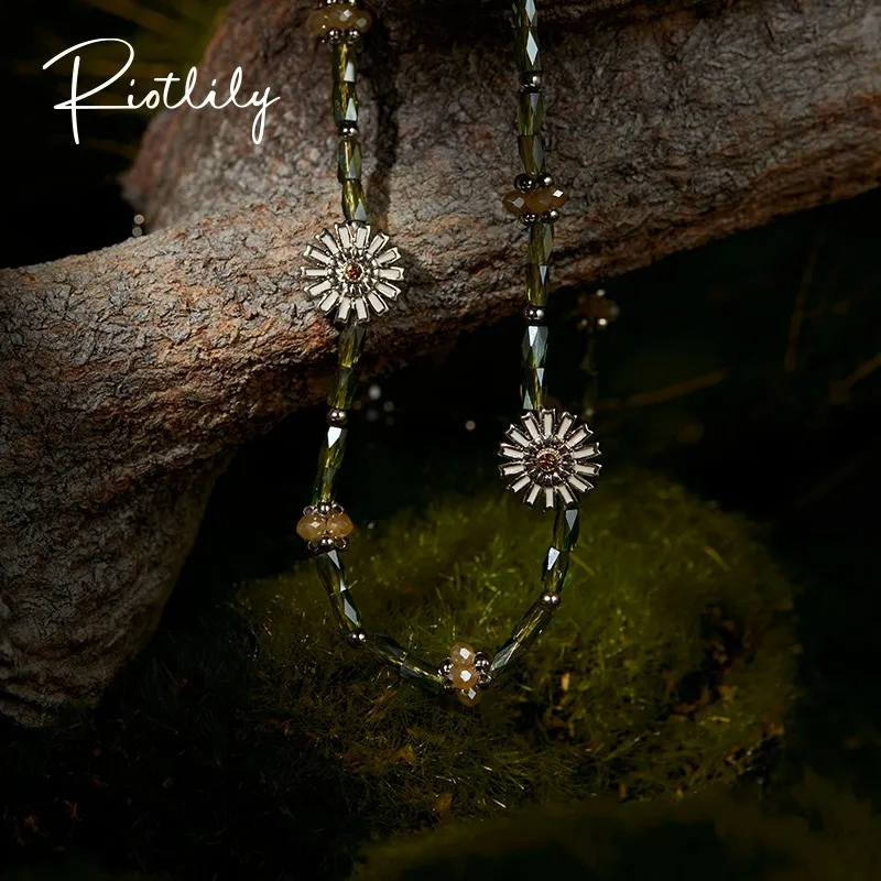 RiotLILY Faux Crystal Necklaces Women's-4