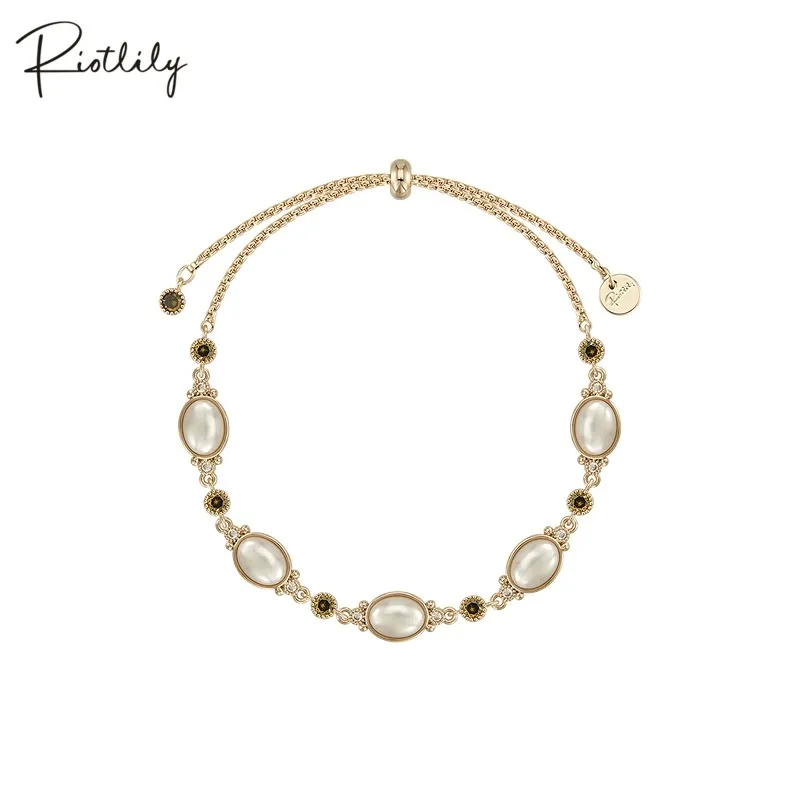 RiotLILY Faux Pearl Bracelets Women's-3