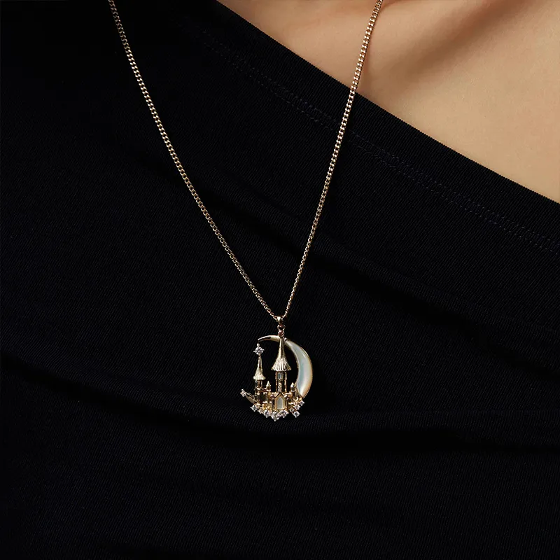 RiotLILY Dreamy Elegant Minimalist Style Shell Refined Unique Necklaces Women's-2