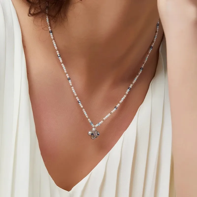 RiotLILY Faux Crystal Necklaces Unisex-2