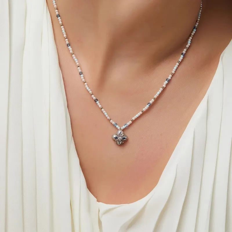 RiotLILY Faux Crystal Necklaces Unisex-3