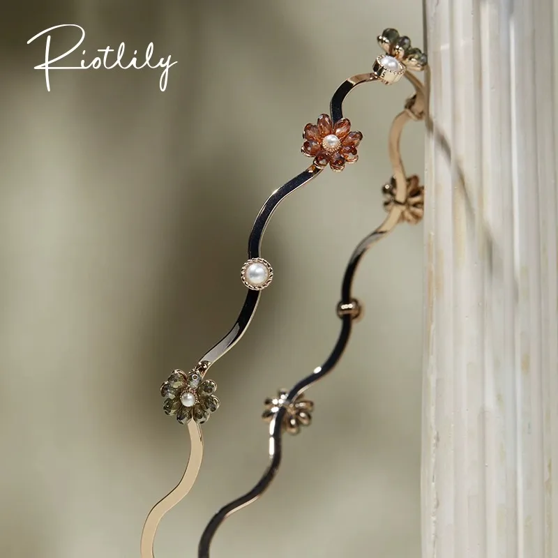 RiotLILY Pearl Headbands Women's-3