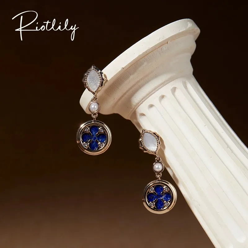 RiotLILY Shell Earrings Women's-4