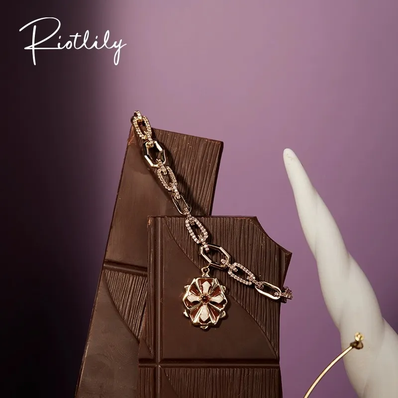RiotLILY Synthetic Cubic Zirconia Bracelets Women's-4