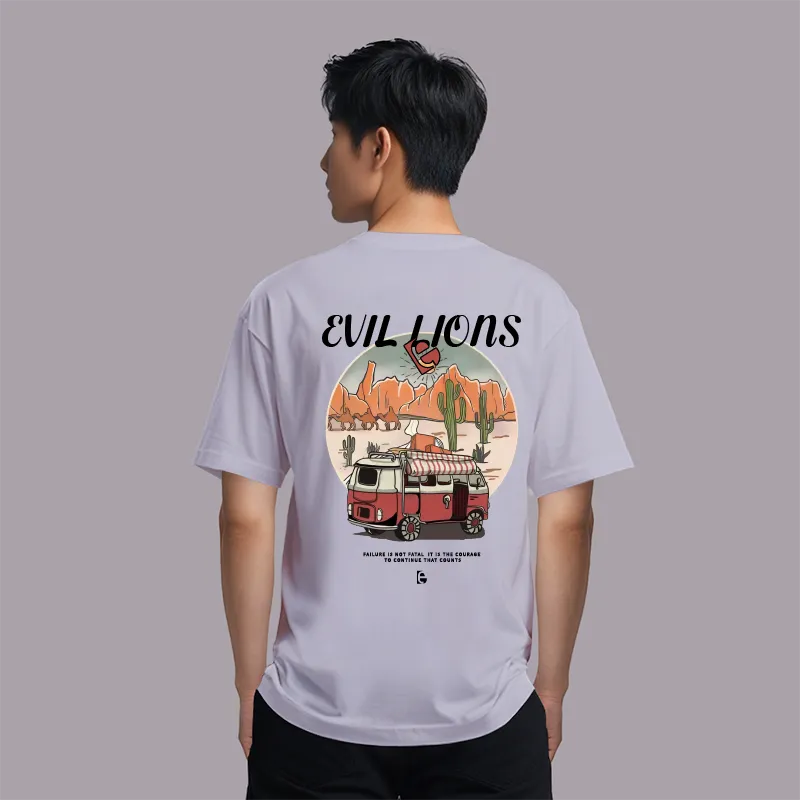 Evil Lions T Shirts Unisex-3