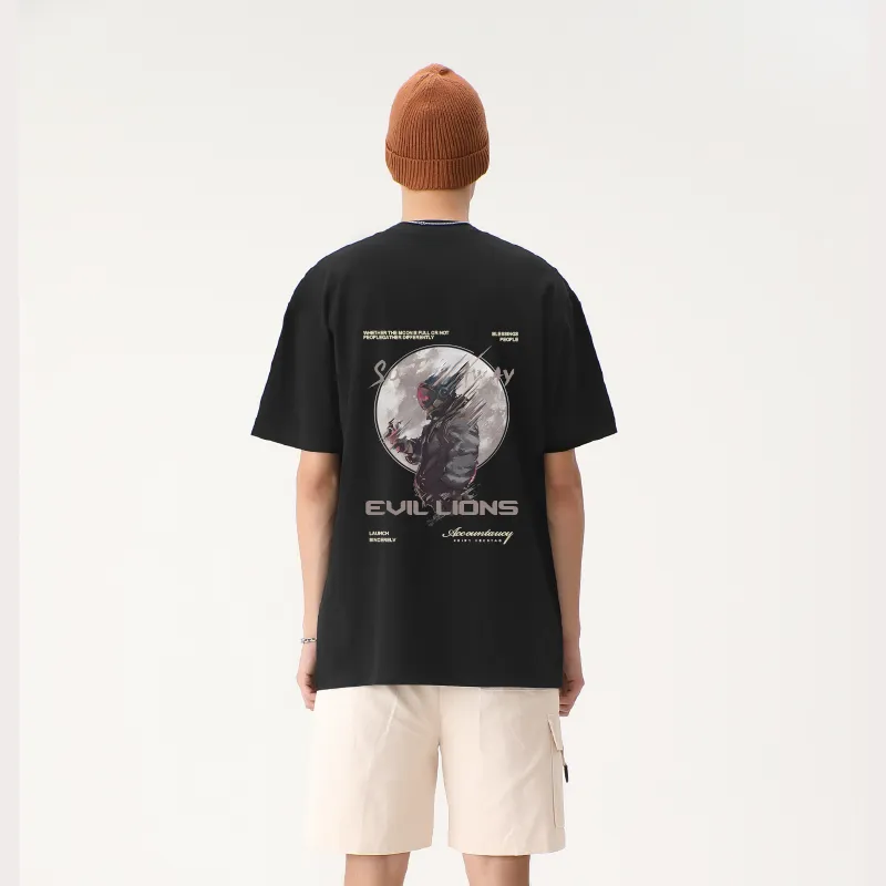 Evil Lions T Shirts Unisex-10