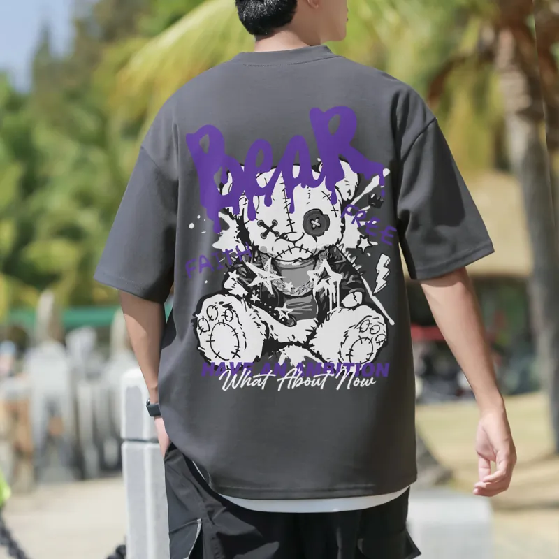 BEAR UNION T Shirts Unisex-12