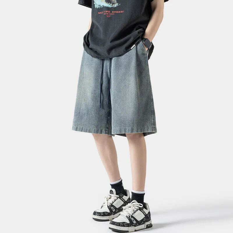 BEAR UNION Denim Shorts Unisex-5