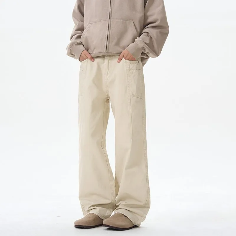 BEAR UNION Casual Pants Unisex Black-9