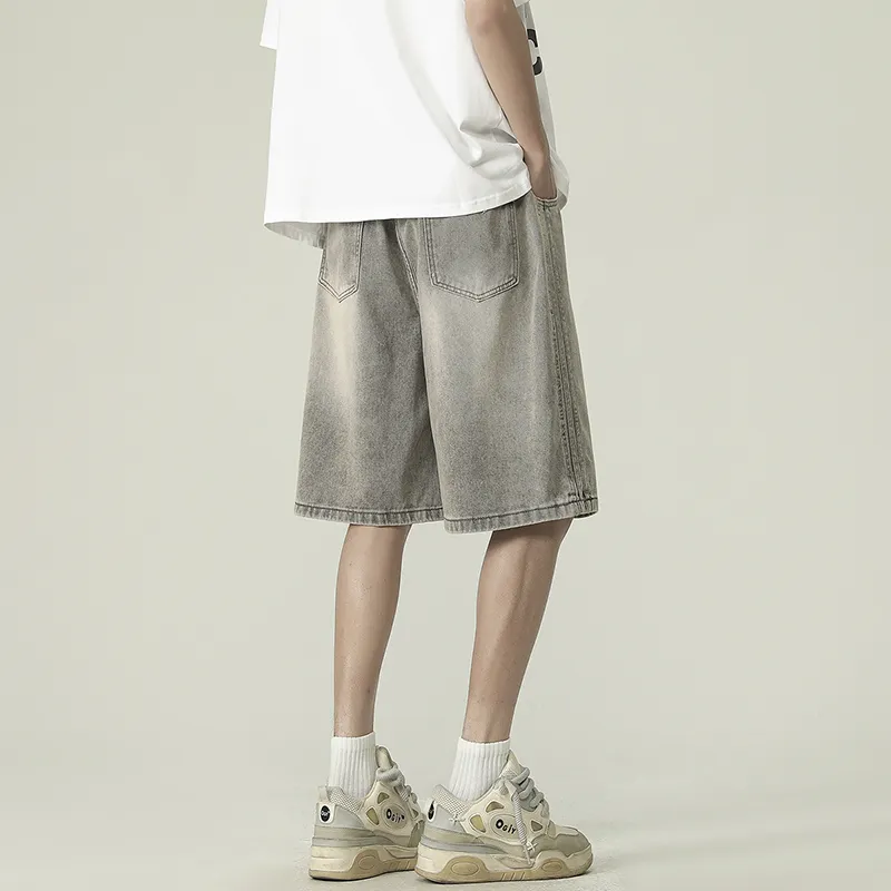 BEAR UNION Denim Shorts Unisex-4