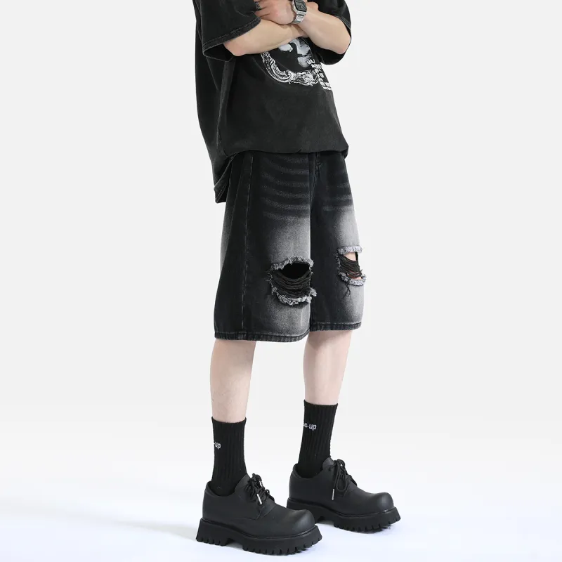BEAR UNION Denim Shorts Men-3