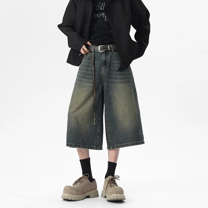 BEAR UNION Denim Shorts Unisex-3
