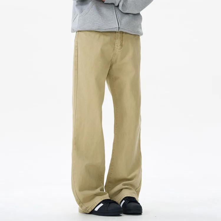 BEAR UNION Casual Pants Unisex Army Green-8