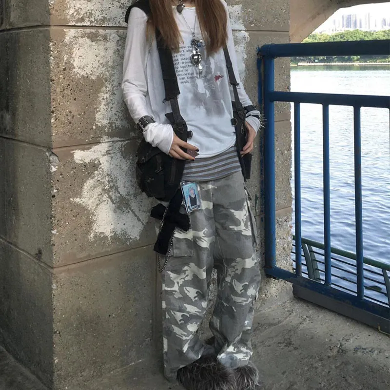 BEAR UNION Jeans Unisex Camouflage Apricot-4