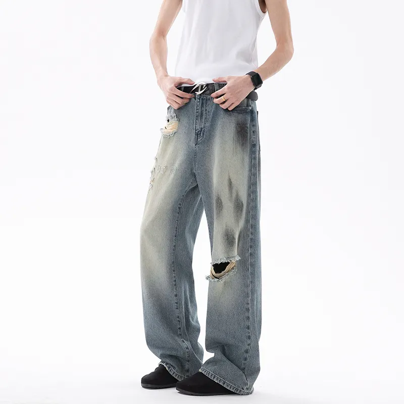 BEAR UNION Jeans Unisex Vintage Blue-4