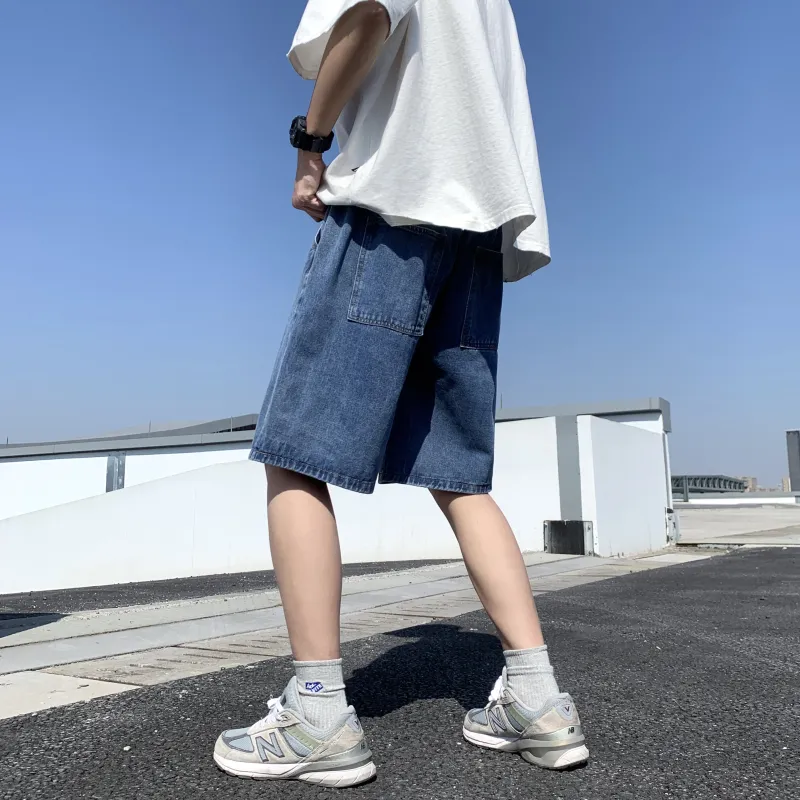 BEAR UNION Denim Shorts Unisex-3