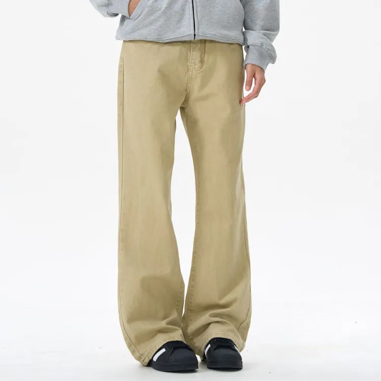BEAR UNION Casual Pants Unisex Army Green-9