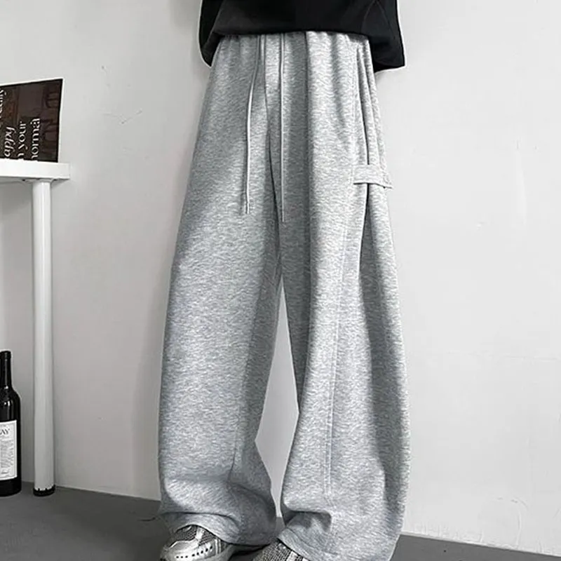 BEAR UNION Casual Pants Unisex Black-14