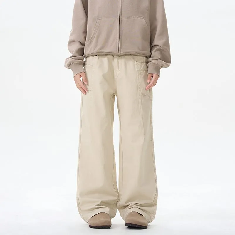 BEAR UNION Casual Pants Unisex Black-11