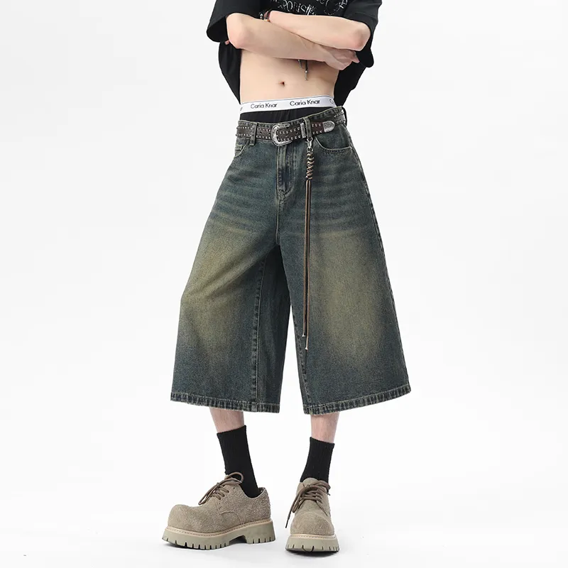 BEAR UNION Denim Shorts Unisex-5