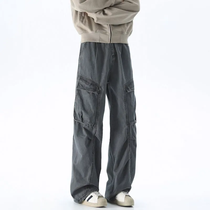 BEAR UNION Casual Pants Unisex Army Green-9