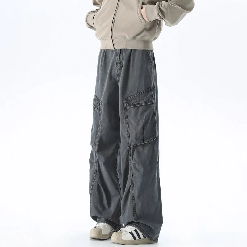 BEAR UNION Casual Pants Unisex Army Green-10