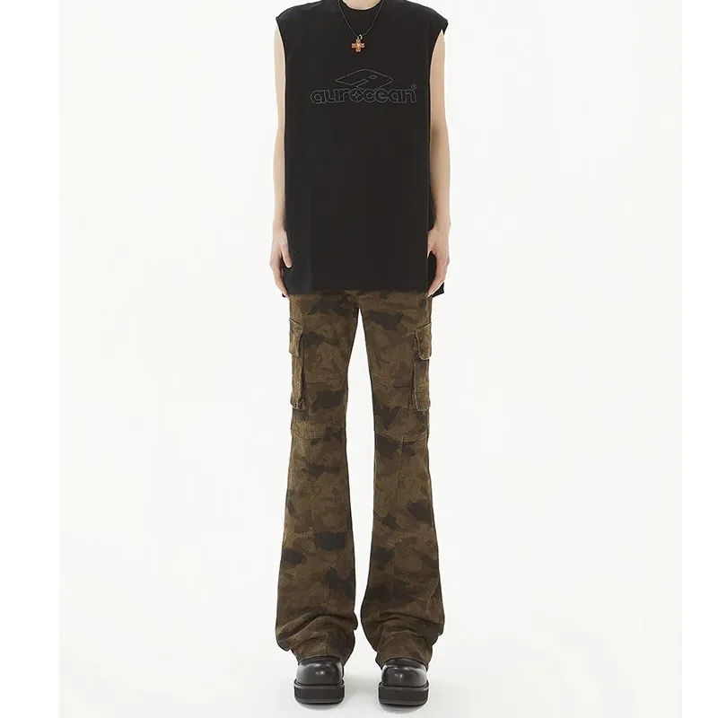 BEAR UNION Jeans Unisex Camouflage Regular Color-2