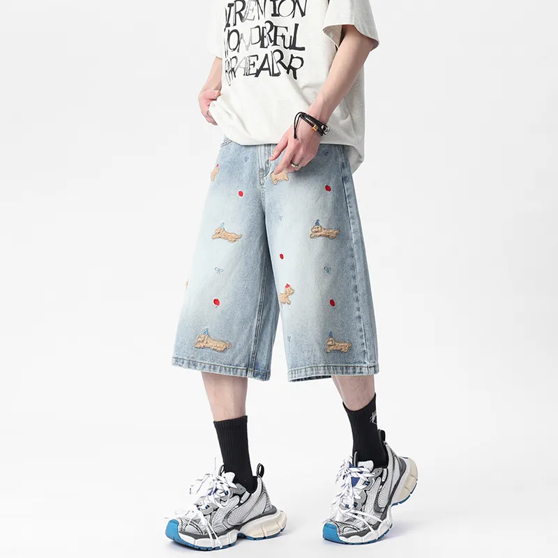 BEAR UNION Denim Shorts Unisex-4