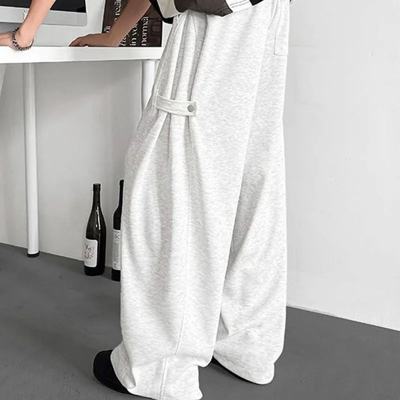 BEAR UNION Casual Pants Unisex Black-7