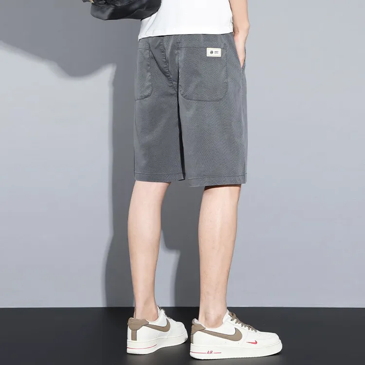 BEAR UNION Denim Shorts Unisex Gray-1