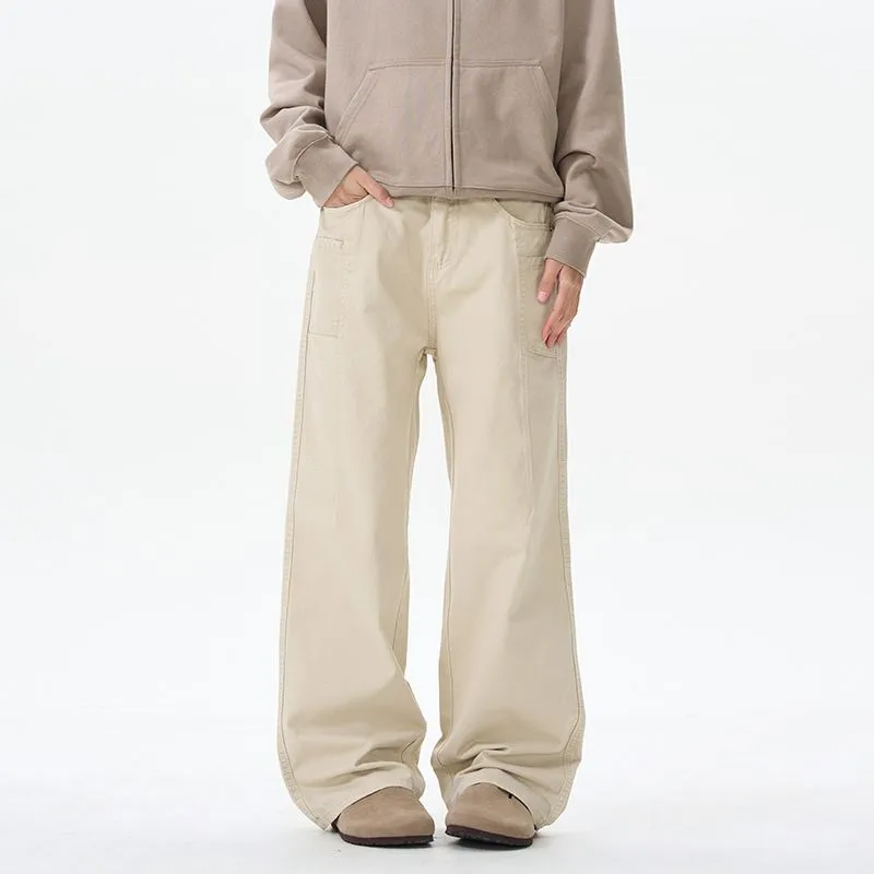 BEAR UNION Casual Pants Unisex Black-8