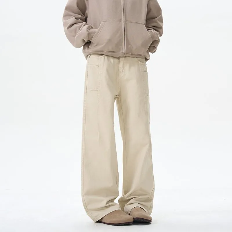 BEAR UNION Casual Pants Unisex Black-7