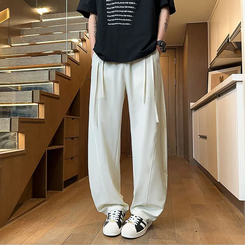 BEAR UNION Casual Pants Unisex Apricot-1