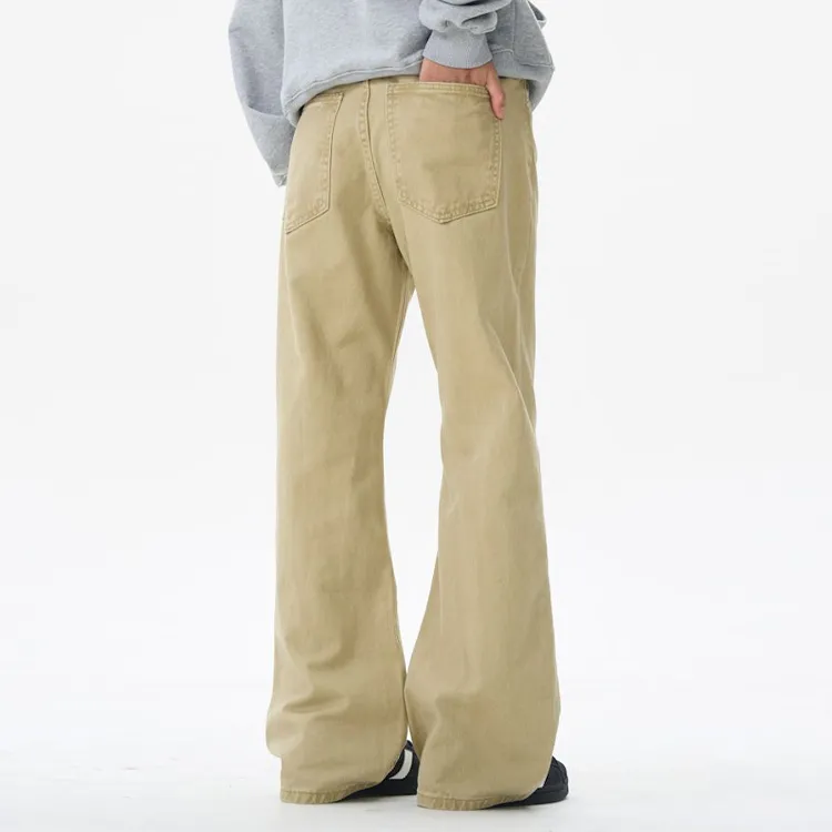 BEAR UNION Casual Pants Unisex Army Green-6