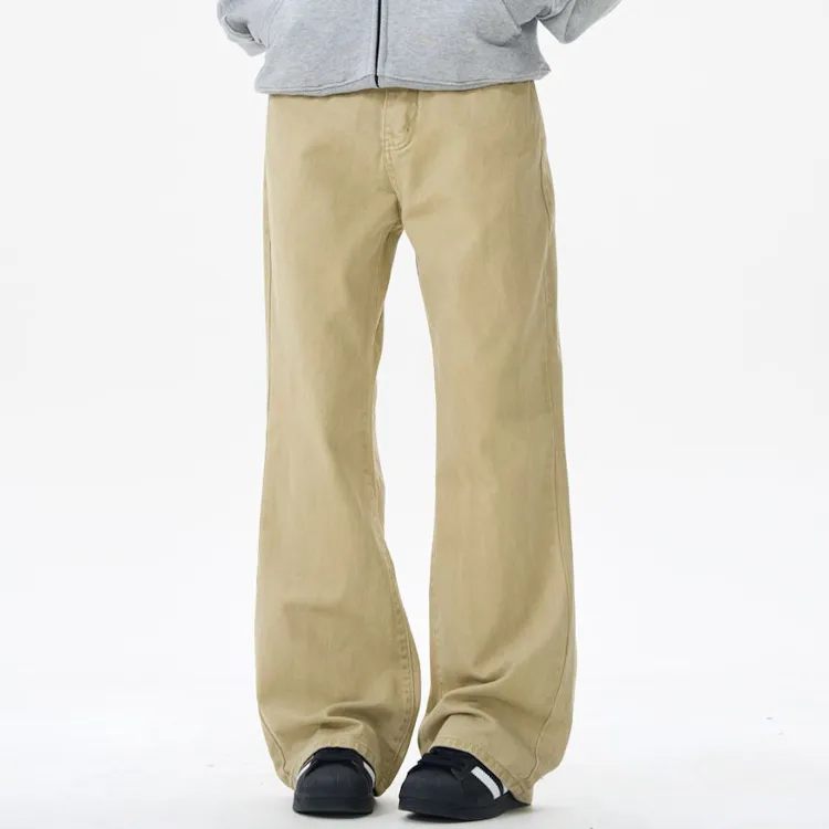 BEAR UNION Casual Pants Unisex Army Green-7