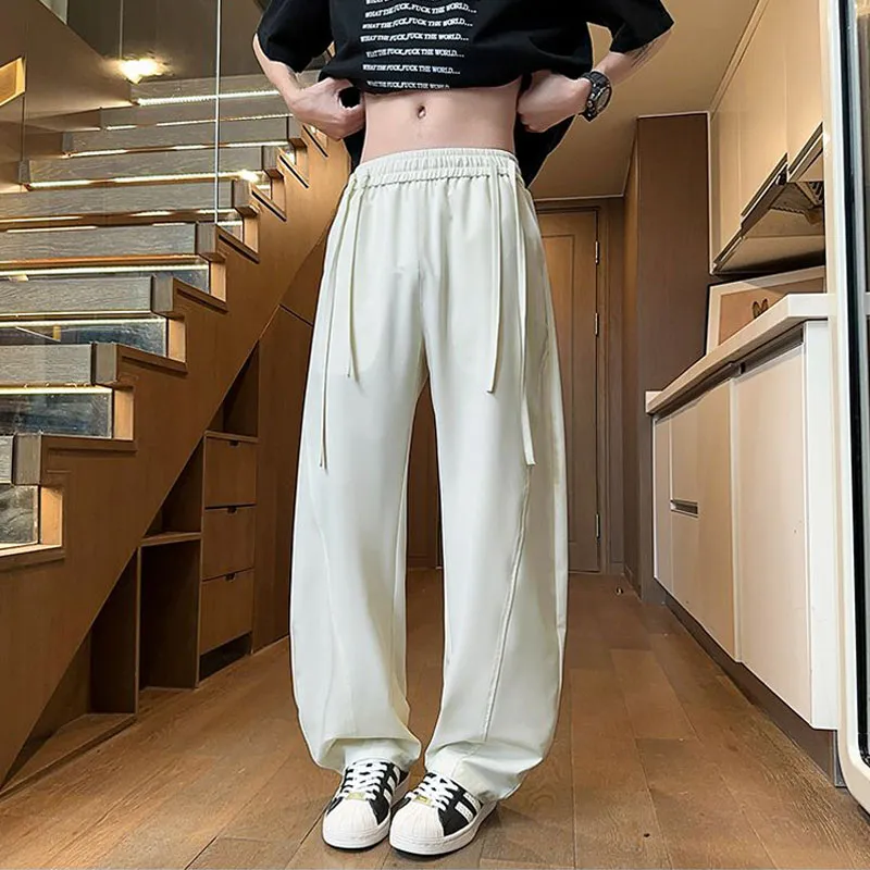 BEAR UNION Casual Pants Unisex Apricot-4